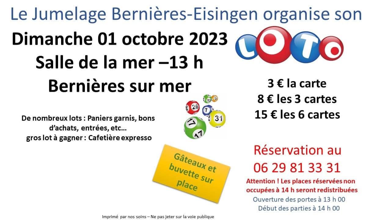 Loto - Jumelage Bernière-Eisingen