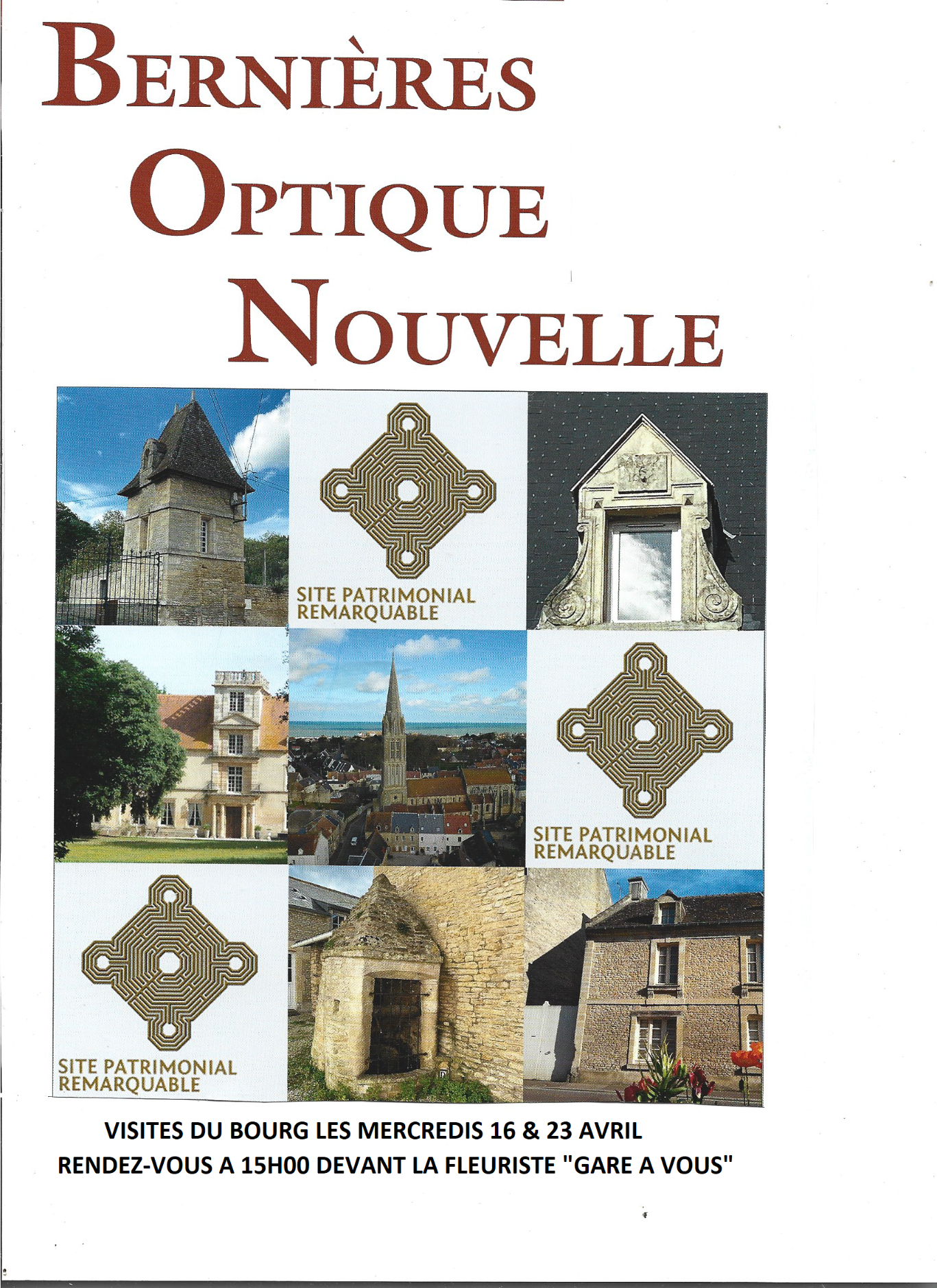 VISITE GUIDÉE ET COMMENTÉE DU BOURG