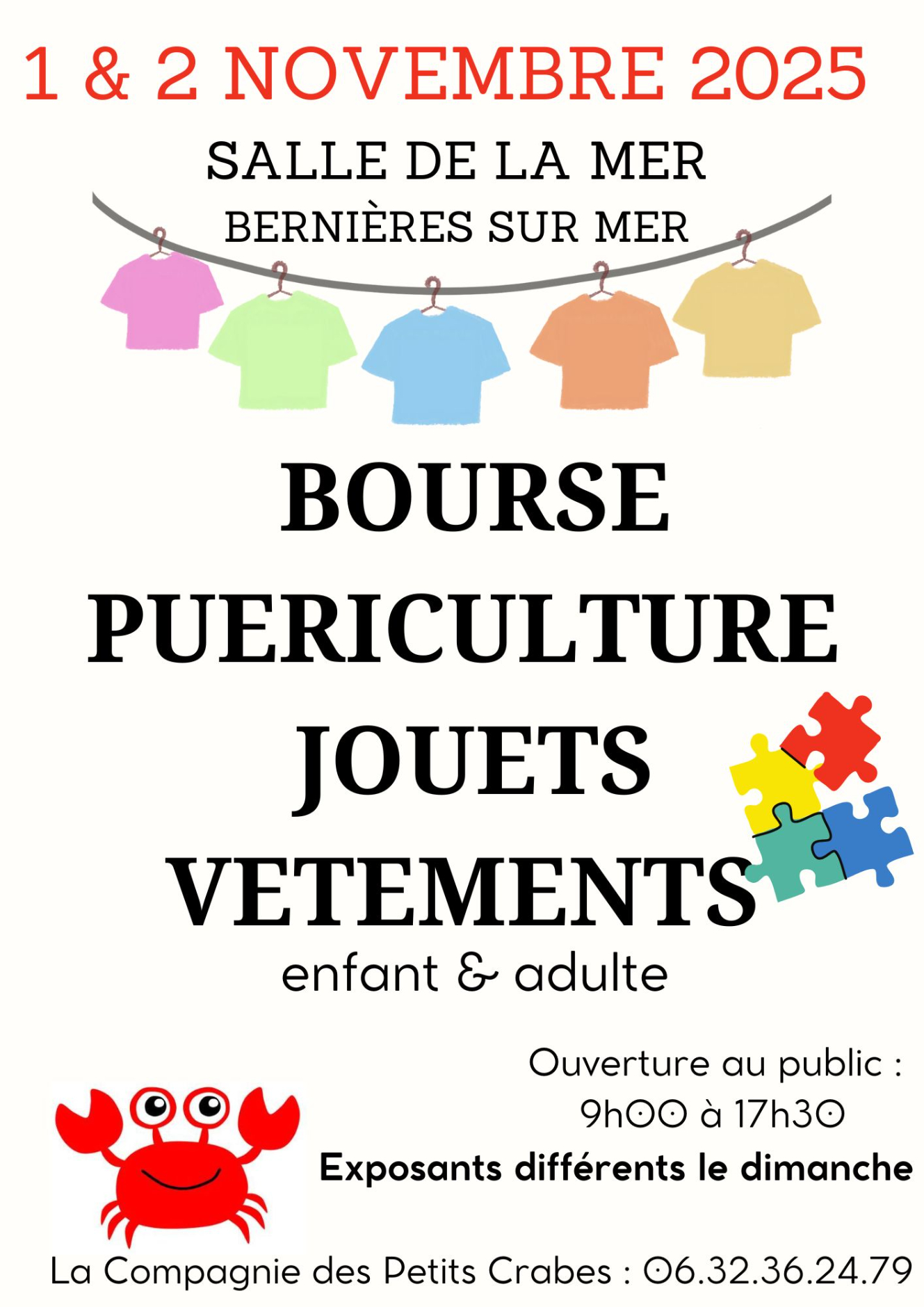 BOURSE PUÉRICULTURE - Cie DES PETITS CRABES