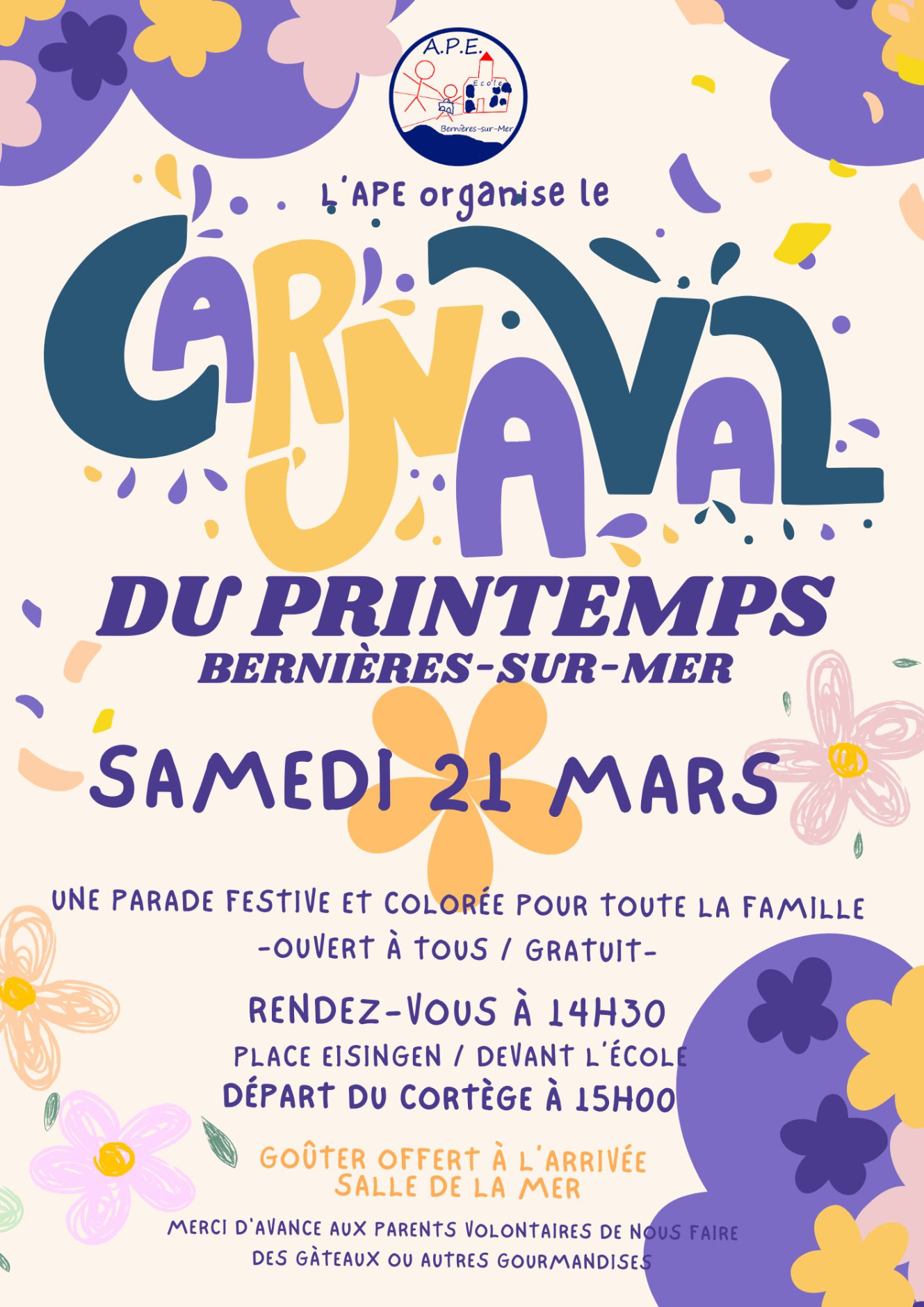 CARNAVAL DU PRINTEMPS DE L'APE
