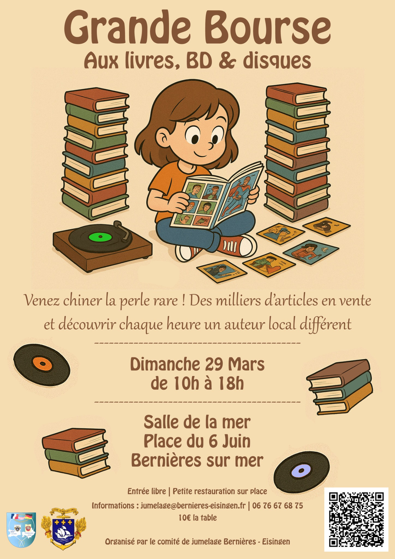 BOURSE AUX LIVRES, BD & DISQUES