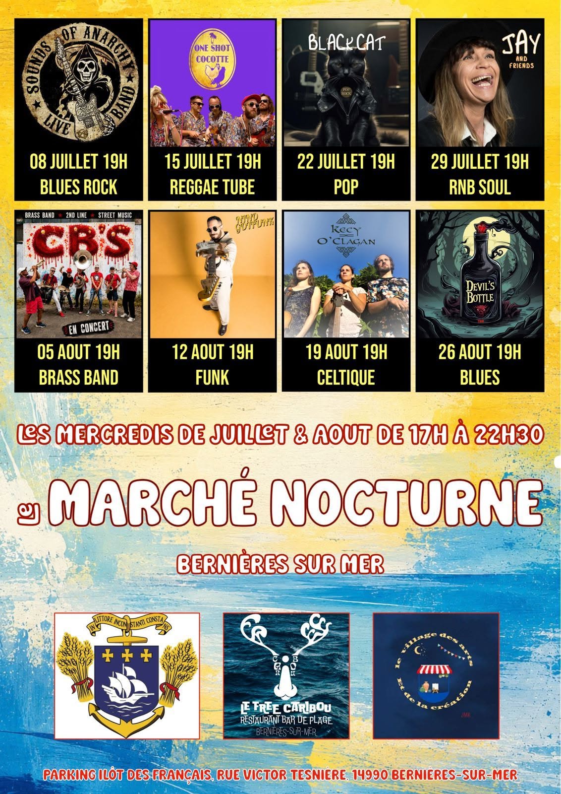 LES MARCHÉS NOCTURNES DE L'ÉTÉ