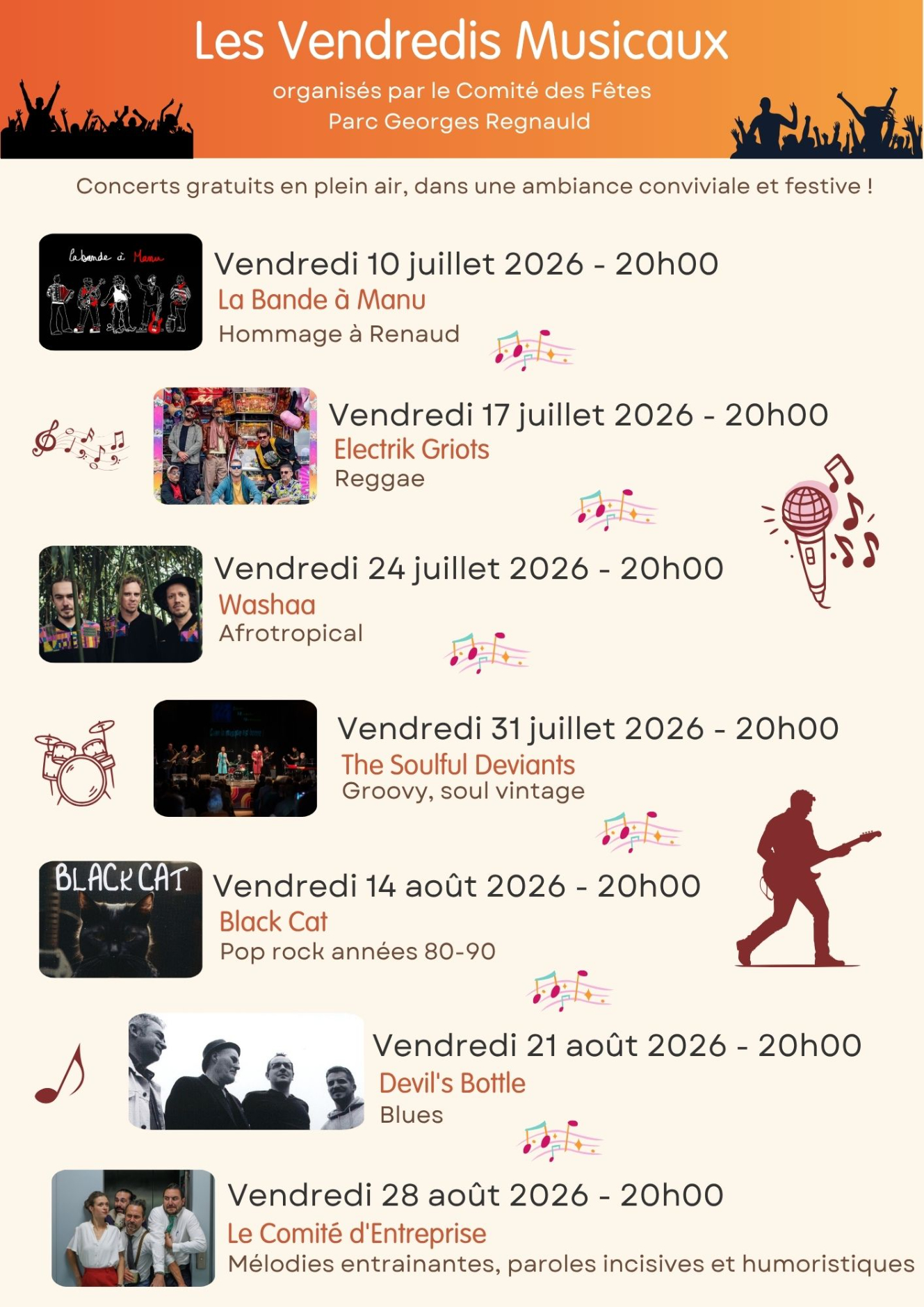 VENDREDIS MUSICAUX