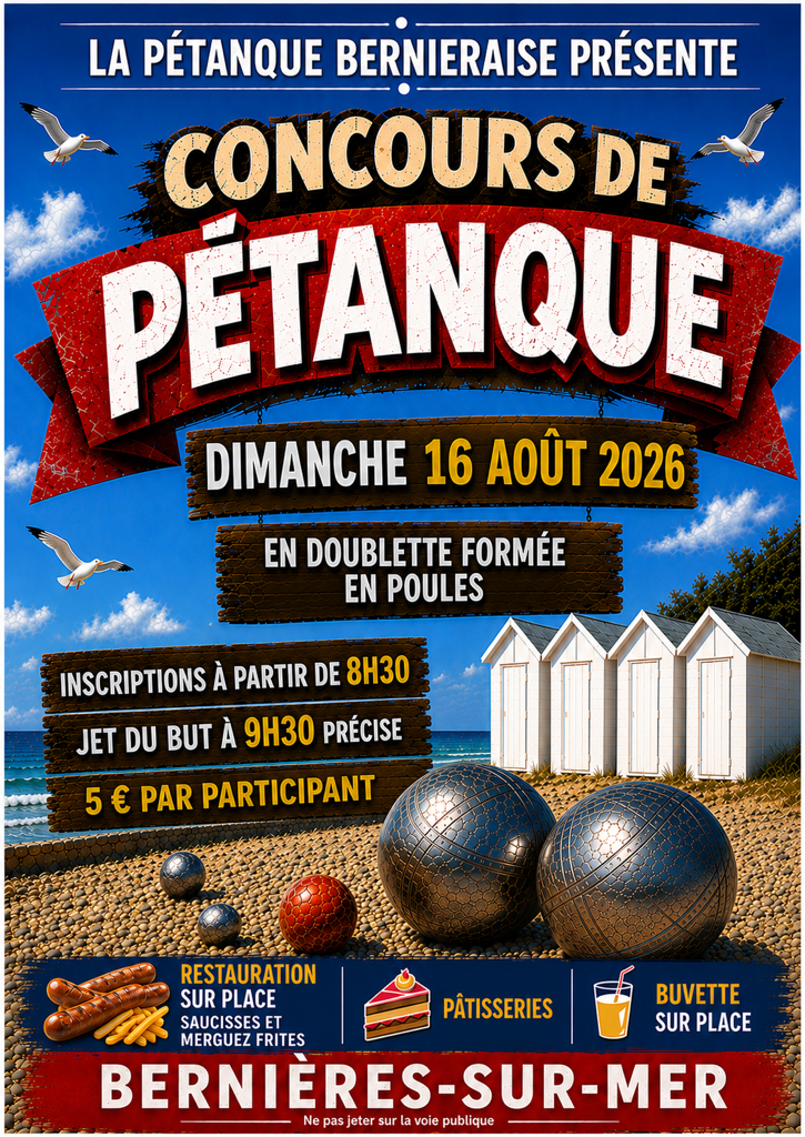 CONCOURS PÉTANQUE