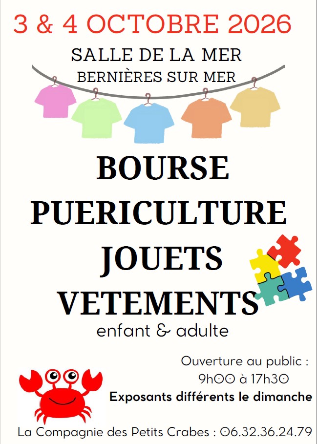 BOURSE PUÉRICULTURE - Cie DES PETITS CRABES