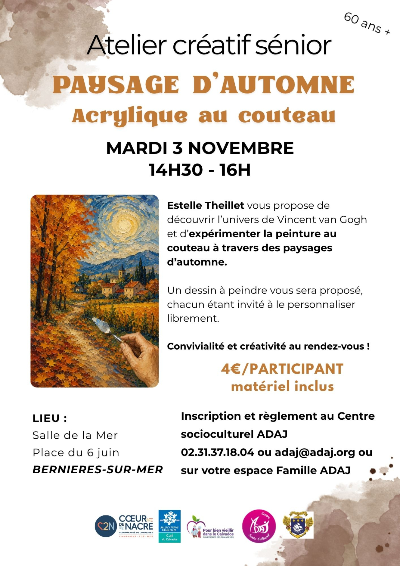 ATELIER CRÉATIF POUR SÉNIOR