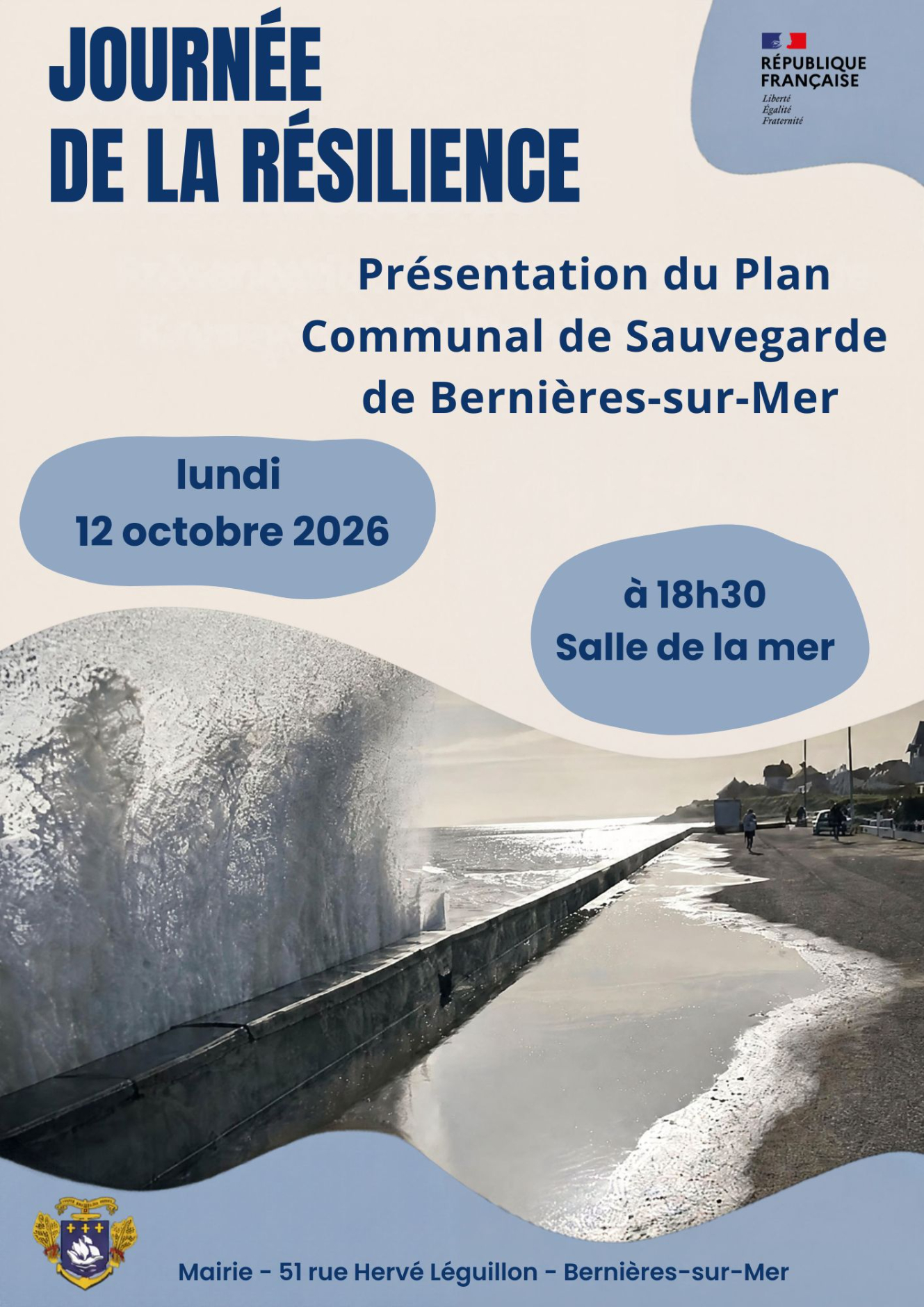 JOURNÉE DE LA RÉSILIENCE - PRÉSENTATION DU PLAN COMMUNAL DE SAUVEGARDE DE BERNIÈRES