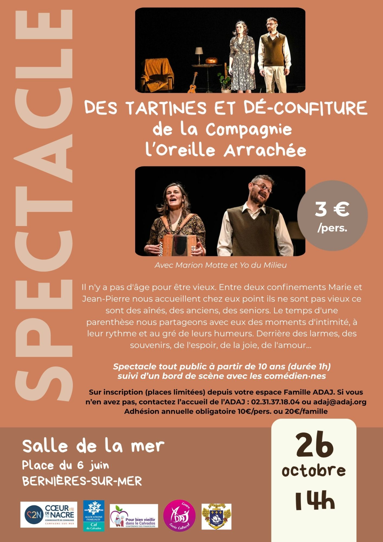 SPECTACLE - Compagnie de l'oreille cassée
